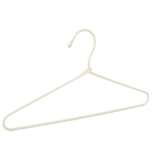 Factory Direct Space Saving Cheap Clothing Rope Metal Wire Hangers with Braided Rope